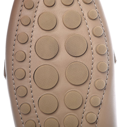 Louis Vuitton Calfskin Loafers 41 Beige White 10 of 12