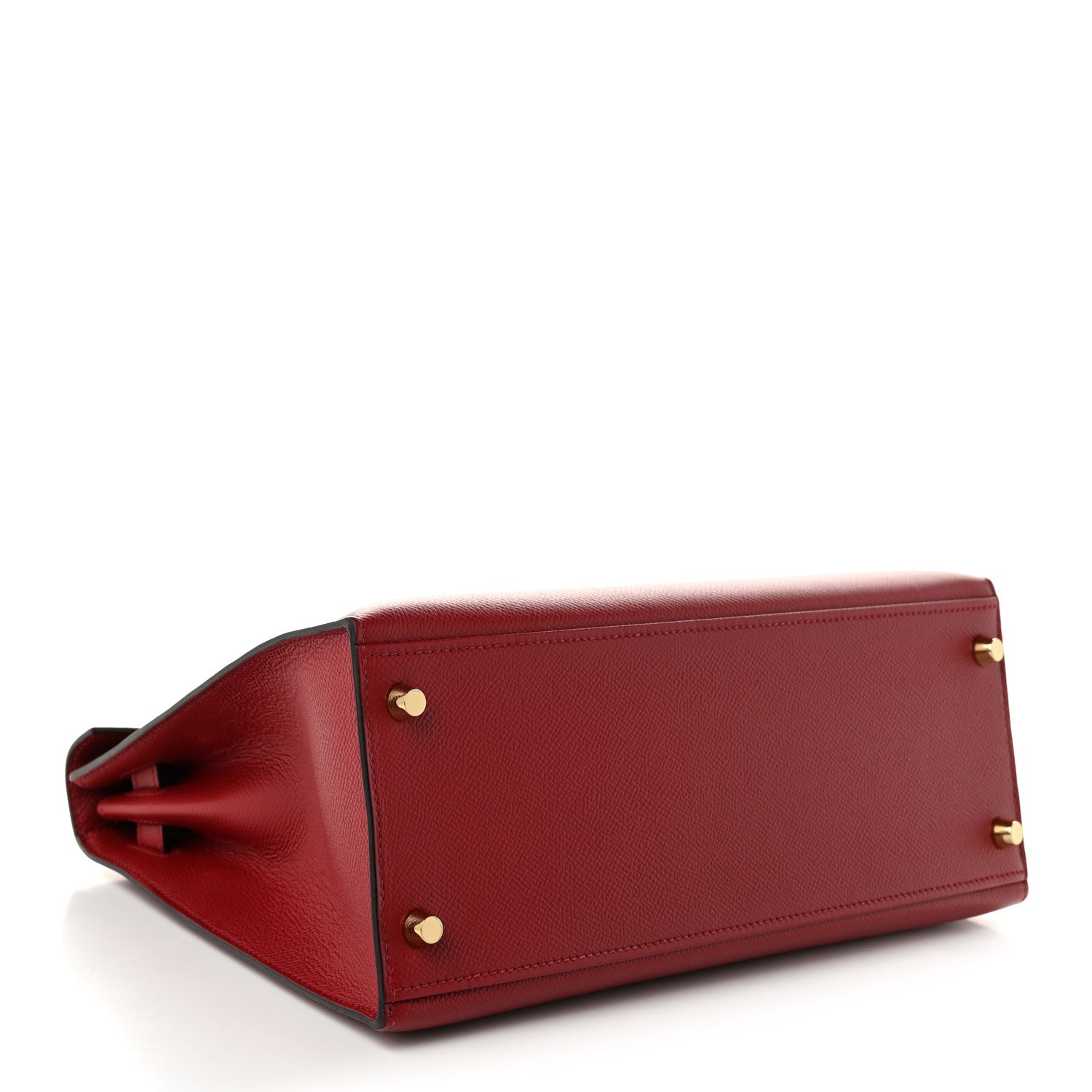 Hermes Epsom Kelly Sellier 28 Rouge Grenat 4 of 10