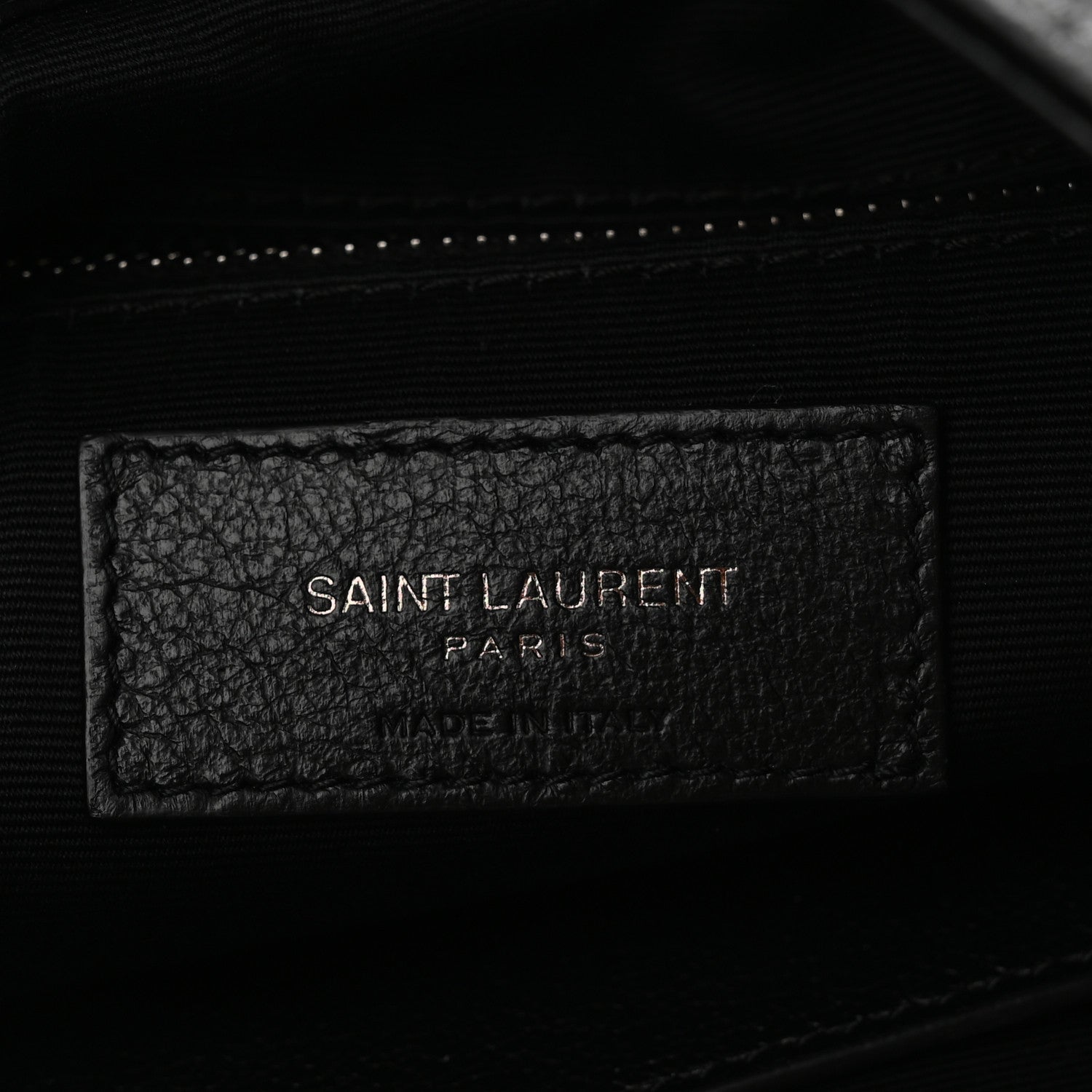 Saint Laurent Crinkled Calfskin Matelasse Monogram Large Niki Shopper Tote Black 6 of 11