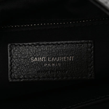 Saint Laurent Crinkled Calfskin Matelasse Monogram Large Niki Shopper Tote Black 6 of 11