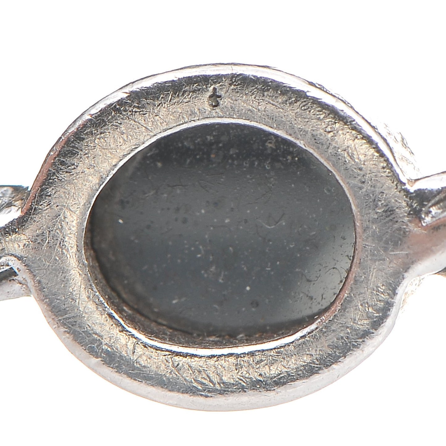 Sterling Silver Hematine 3mm Color Classics Four Station Bangle Bracelet