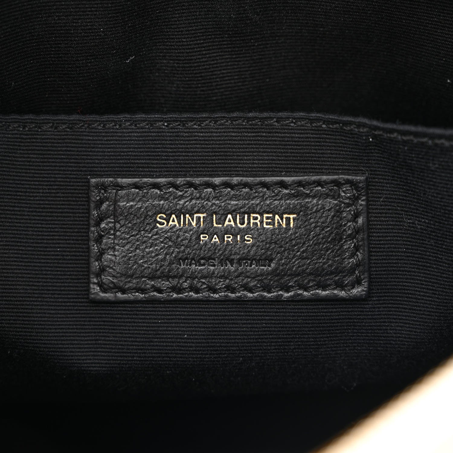 Saint Laurent Calfskin Matelasse Monogram Lou Camera Bag Crema Soft 6 of 10