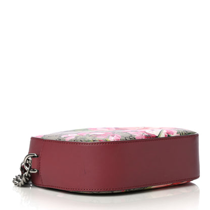 Gucci GG Supreme Monogram Blooms Mini Chain Shoulder Bag Beige Multicolor Dry Rose 4 of 10