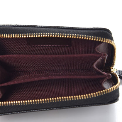 Chanel Caviar Quilted Zip Coin Purse Black 5 of 8