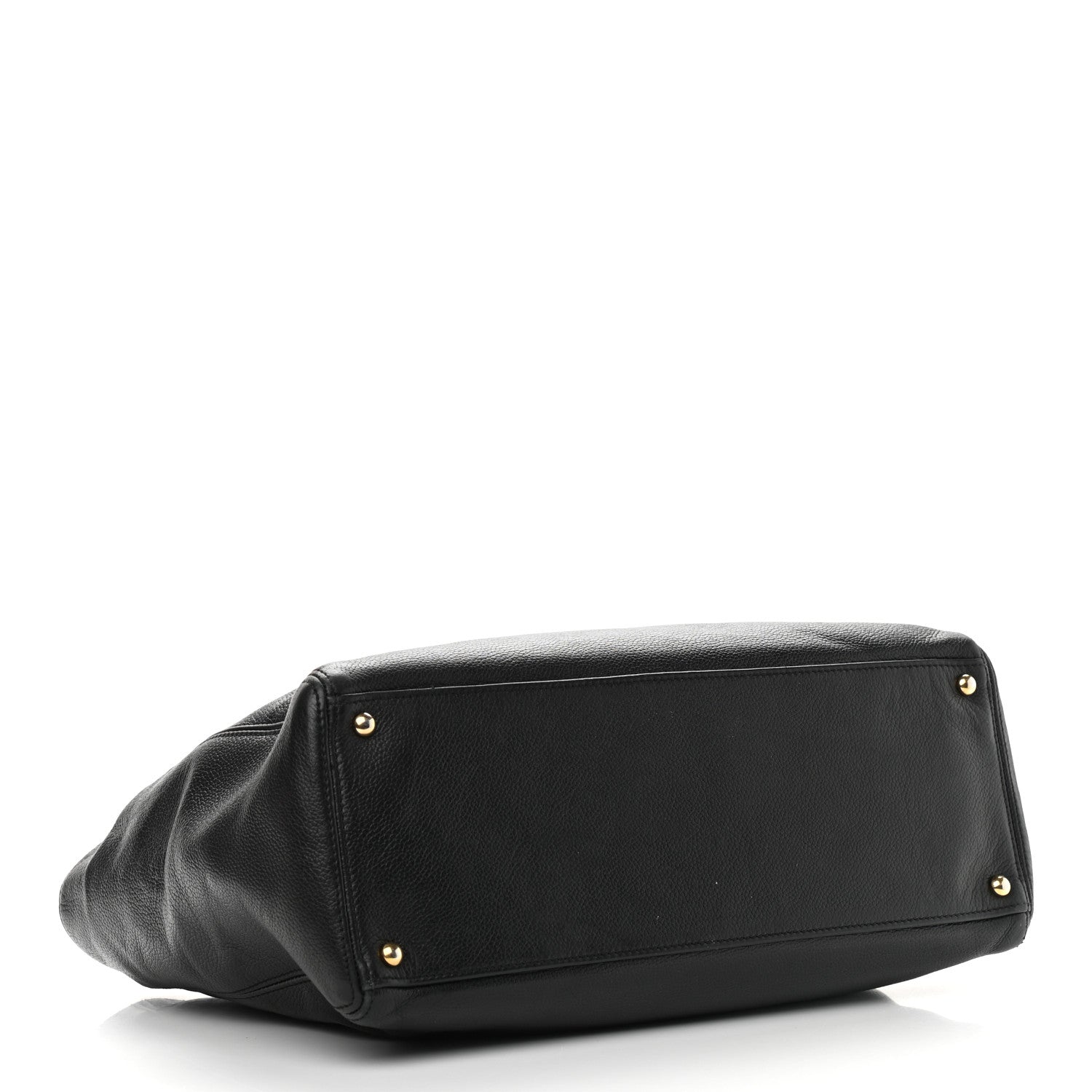 Chanel Calfskin Cerf Executive Shopper Tote Black 4 of 12