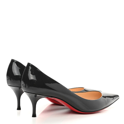 Christian Louboutin Patent Pigalle Follies 55 Pumps 39.5 Fusain 4 of 8