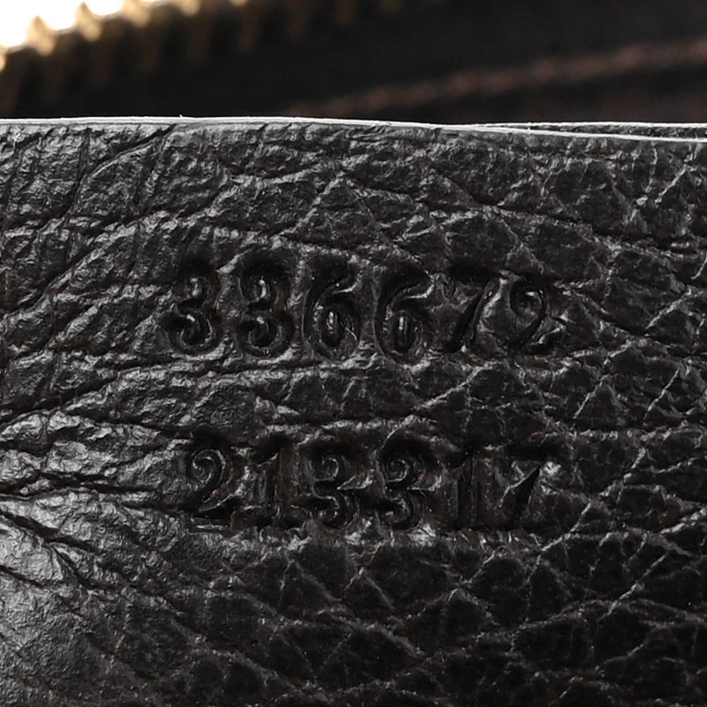 Crystal Monogram Belt Bag Brown