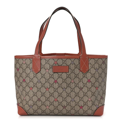 Gucci GG Supreme Stars Small Tote Pink 3 of 11