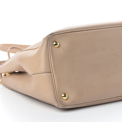 Prada Saffiano Medium Galleria Double Zip Tote Cammeo 8 of 9