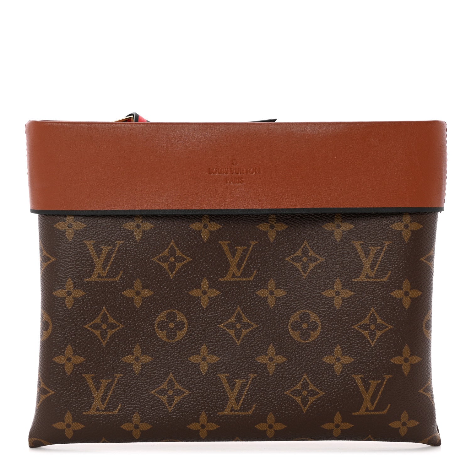 Louis Vuitton Monogram Tuileries Pochette Caramel 1 of 8