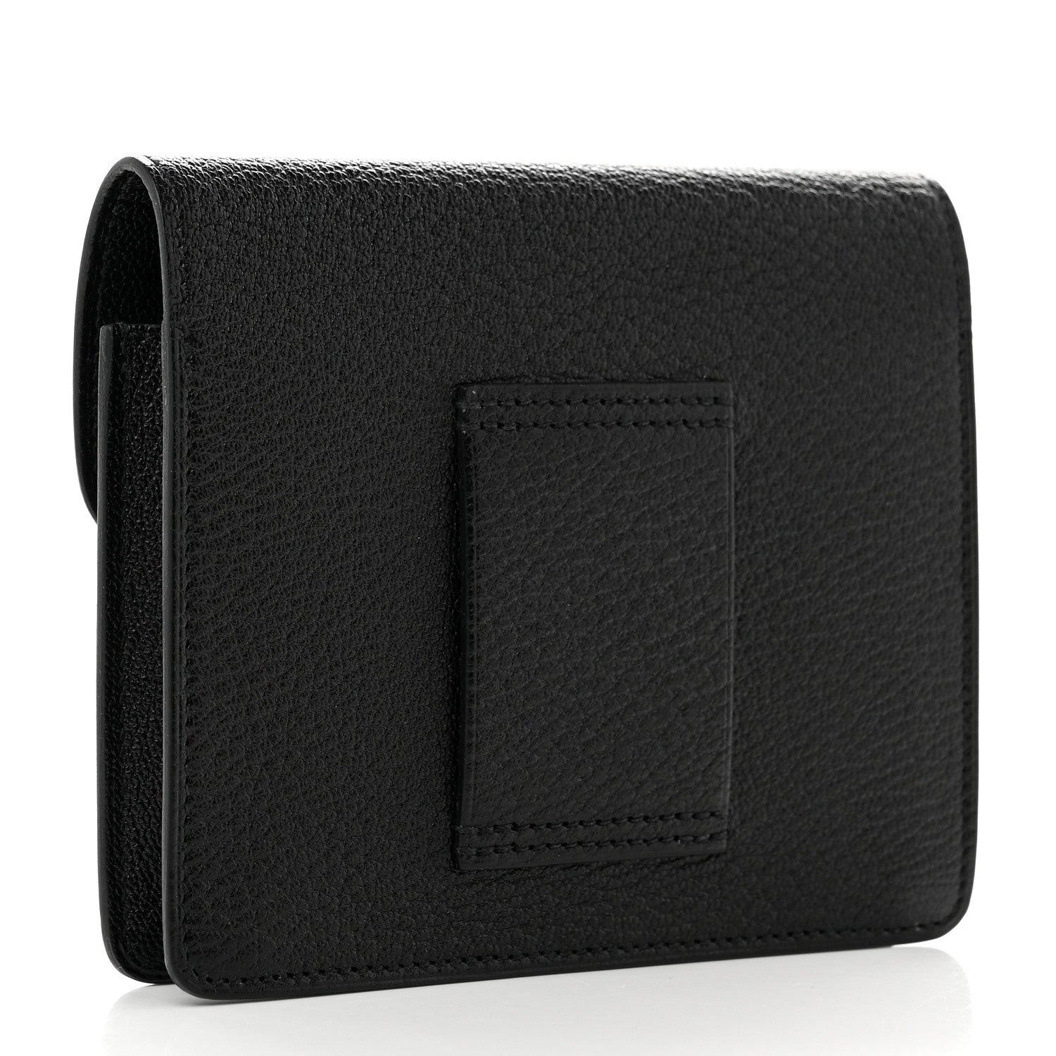 Hermes Chevre Mysore Roulis Slim Wallet Black 4 of 8