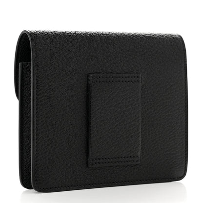 Hermes Chevre Mysore Roulis Slim Wallet Black 4 of 8