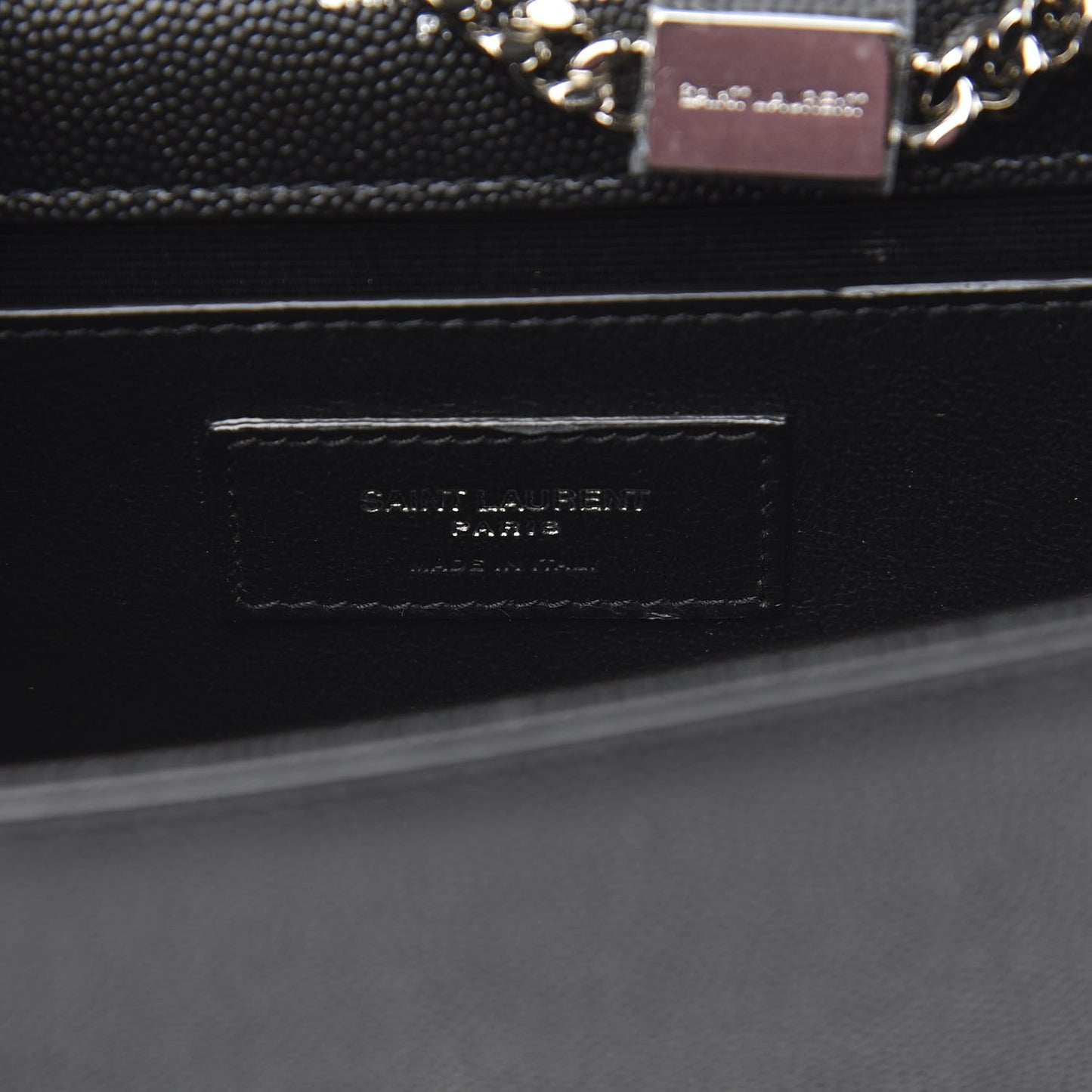 Grain De Poudre Small Monogram Kate Satchel Black