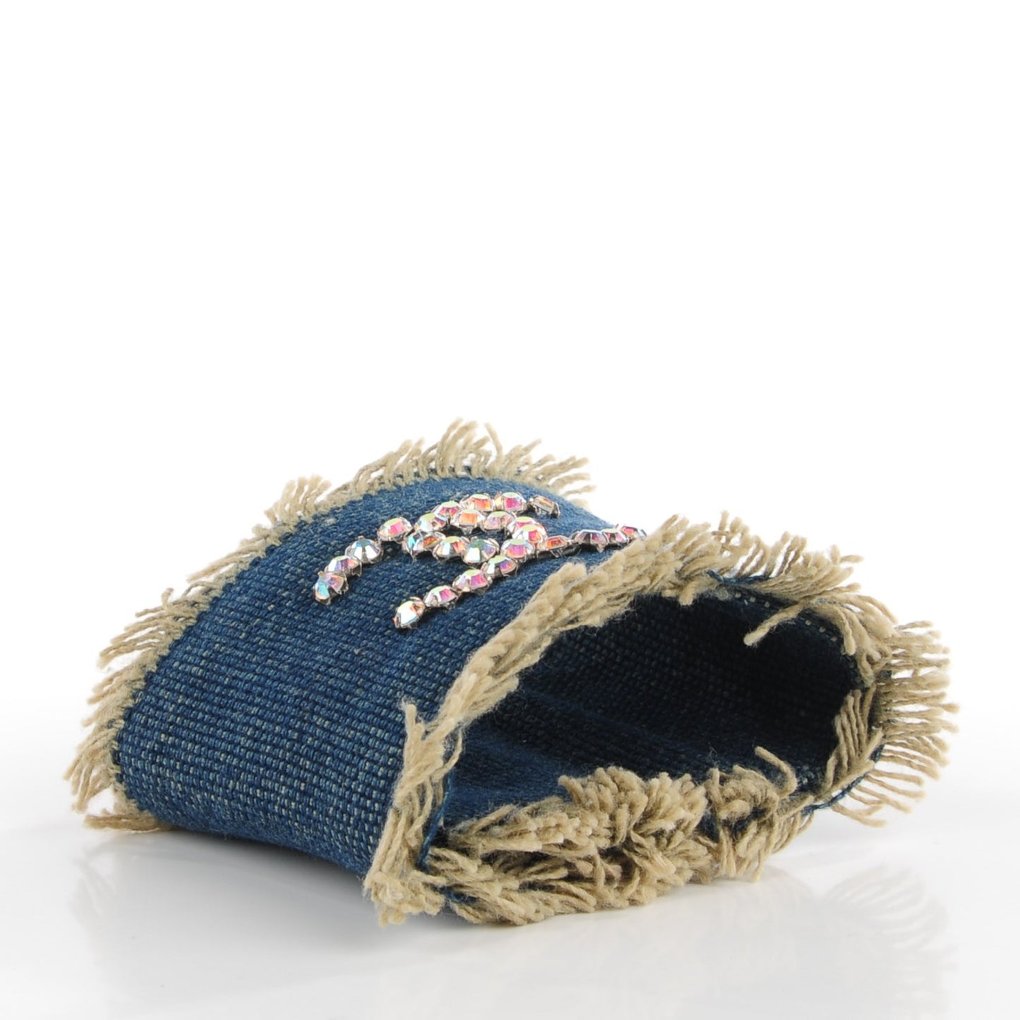 Denim Crystal CC Cuff