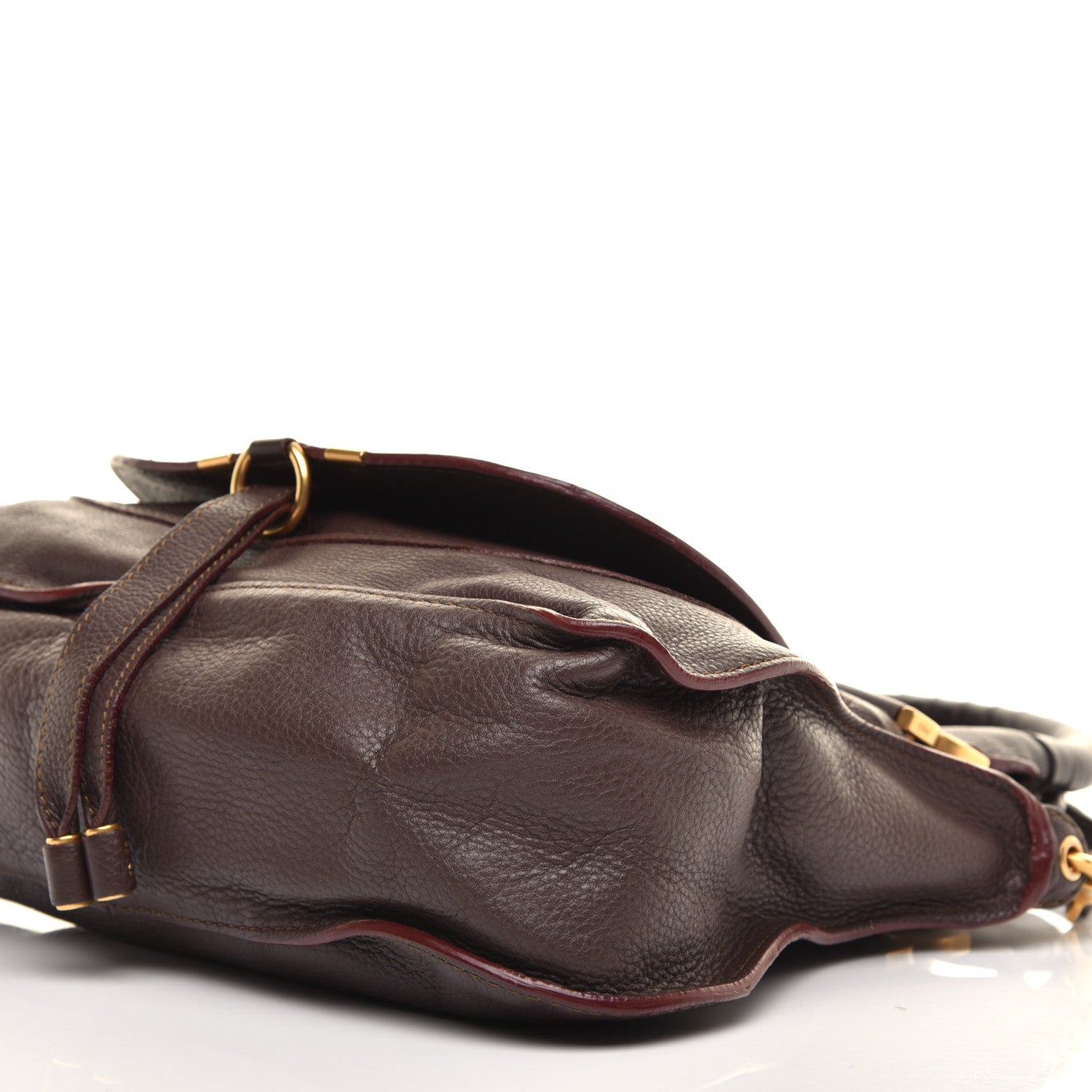 Chloe Calfskin Medium Marcie Satchel Truffle 9 of 9