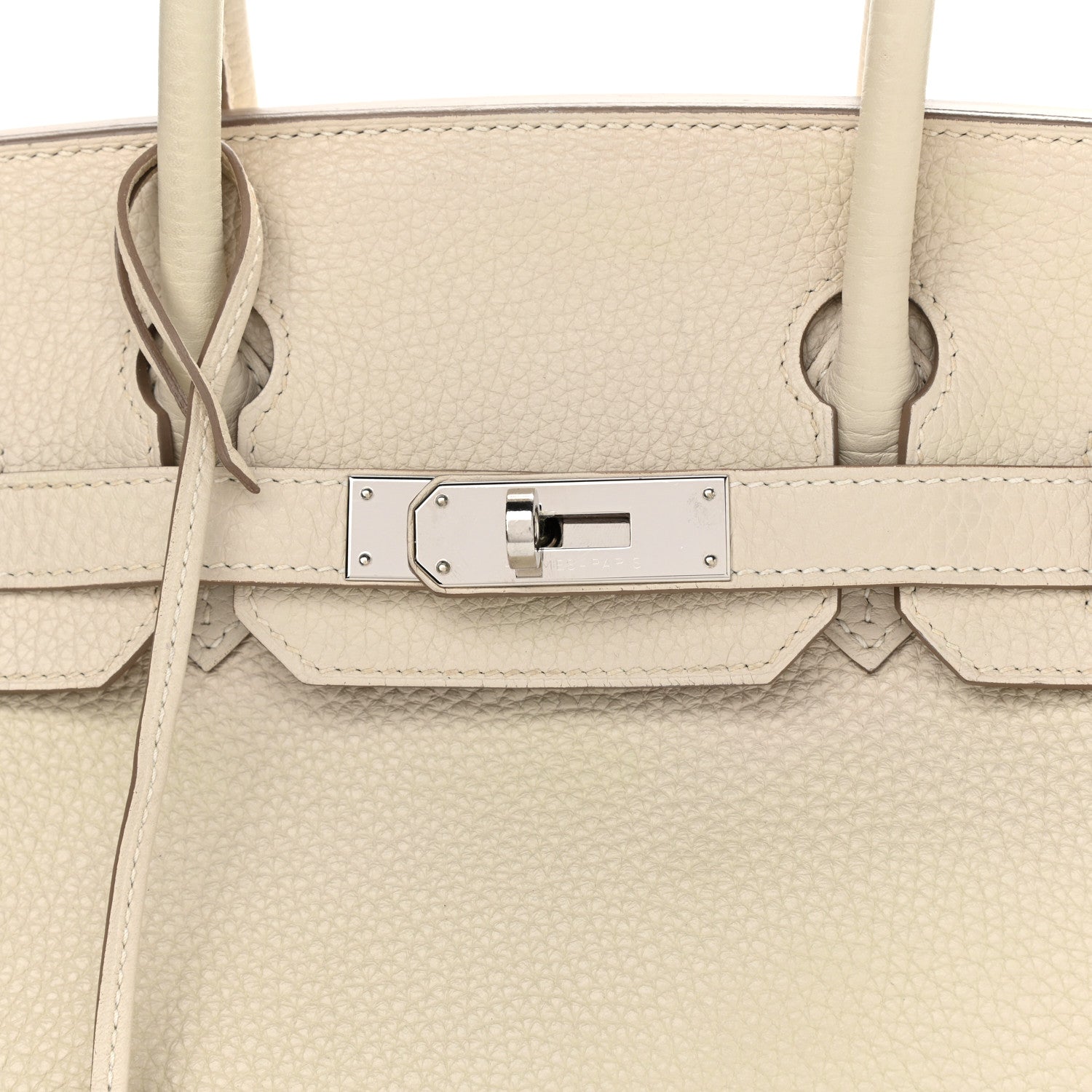 Hermes Taurillon Clemence Birkin 30 Beton 8 of 16