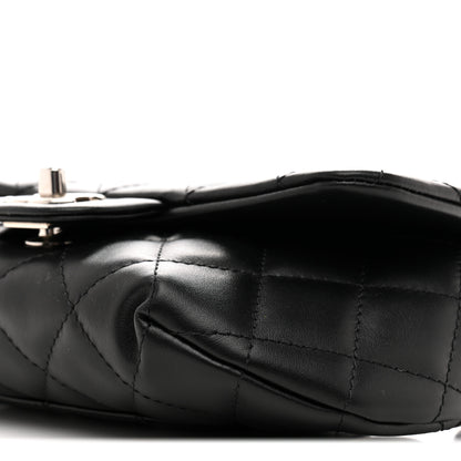 Chanel Calfskin Quilted CC Uniform Flap Belt Bag Black 11 of 12