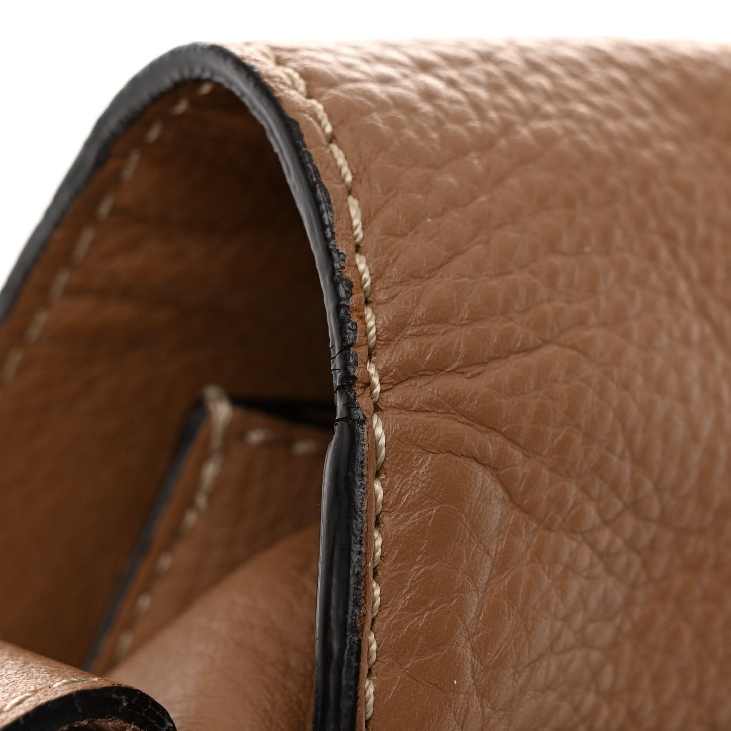 Calfskin Medium Marcie Round Crossbody Bag Nut