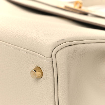 Hermes Togo Kelly Retourne 32 Craie 10 of 15