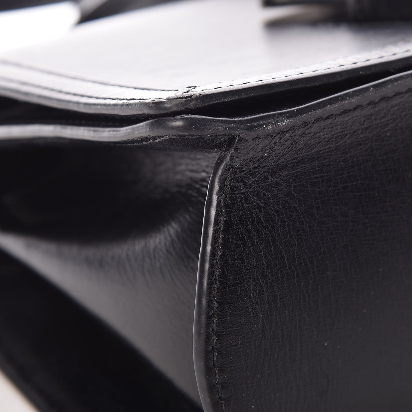 Calfskin Medium Barcelona Shoulder Bag Black