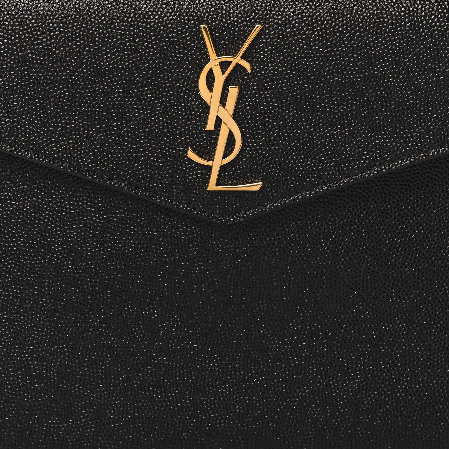 Saint Laurent Grain De Poudre Uptown Baby Pouch Black 7 of 10