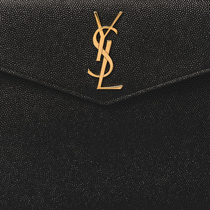 Saint Laurent Grain De Poudre Uptown Baby Pouch Black 7 of 10