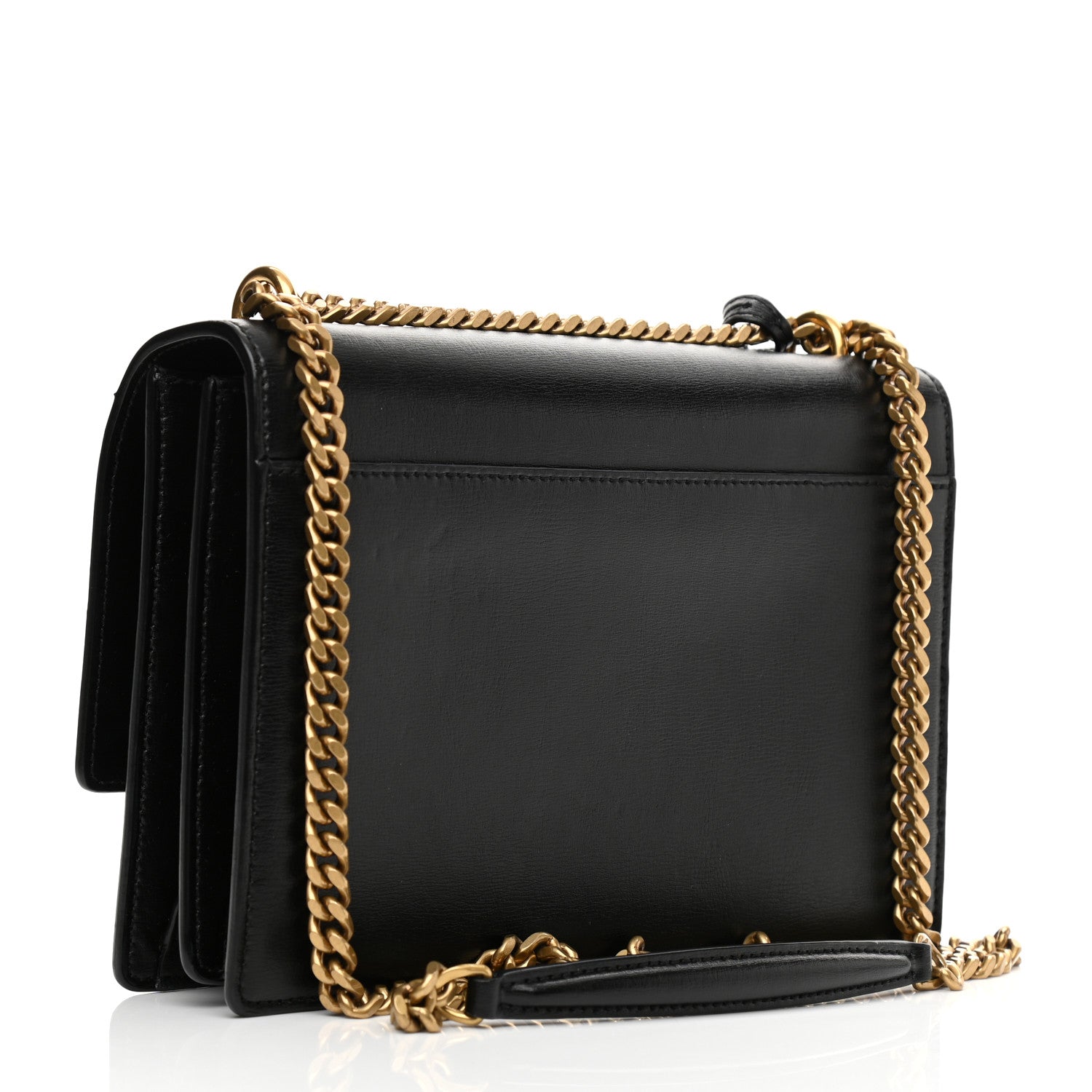 Saint Laurent Calfskin Medium Monogram Sunset Black 3 of 11