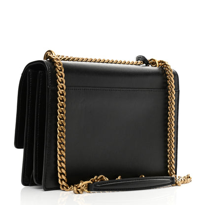 Saint Laurent Calfskin Medium Monogram Sunset Black 3 of 11