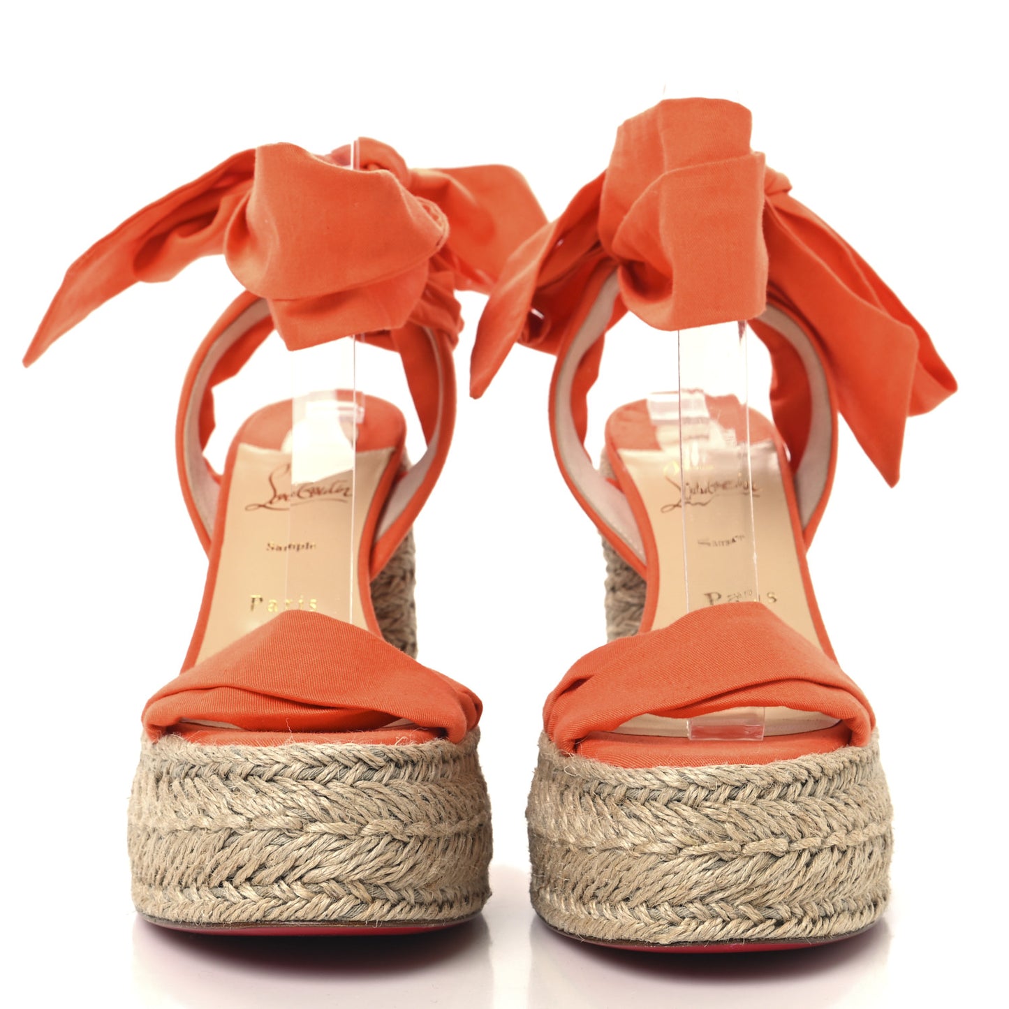 Gabardine Mariza Du Desert 130 Sandals 38 Orange
