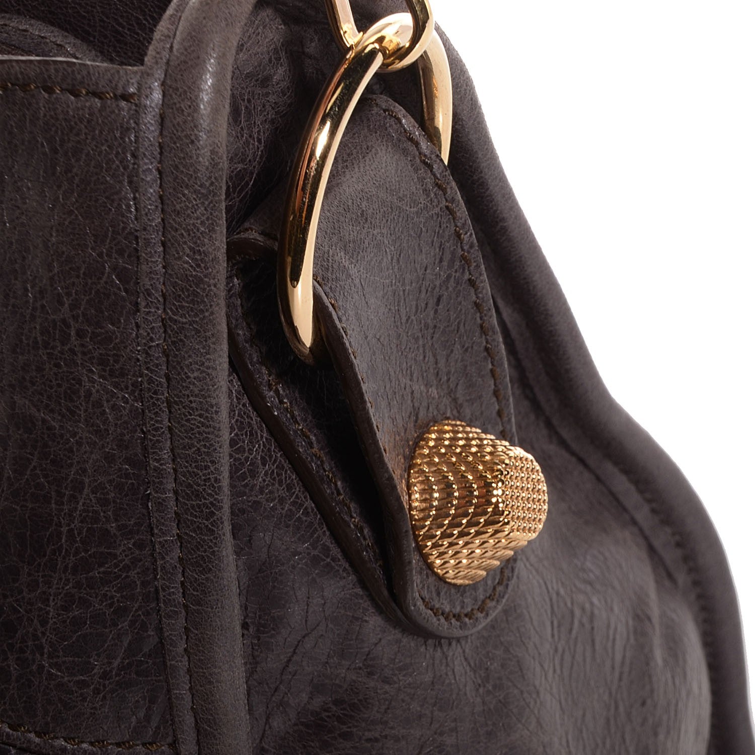 Balenciaga Agneau Giant 21 Gold Hardware Part Time Charbon 2 of 16