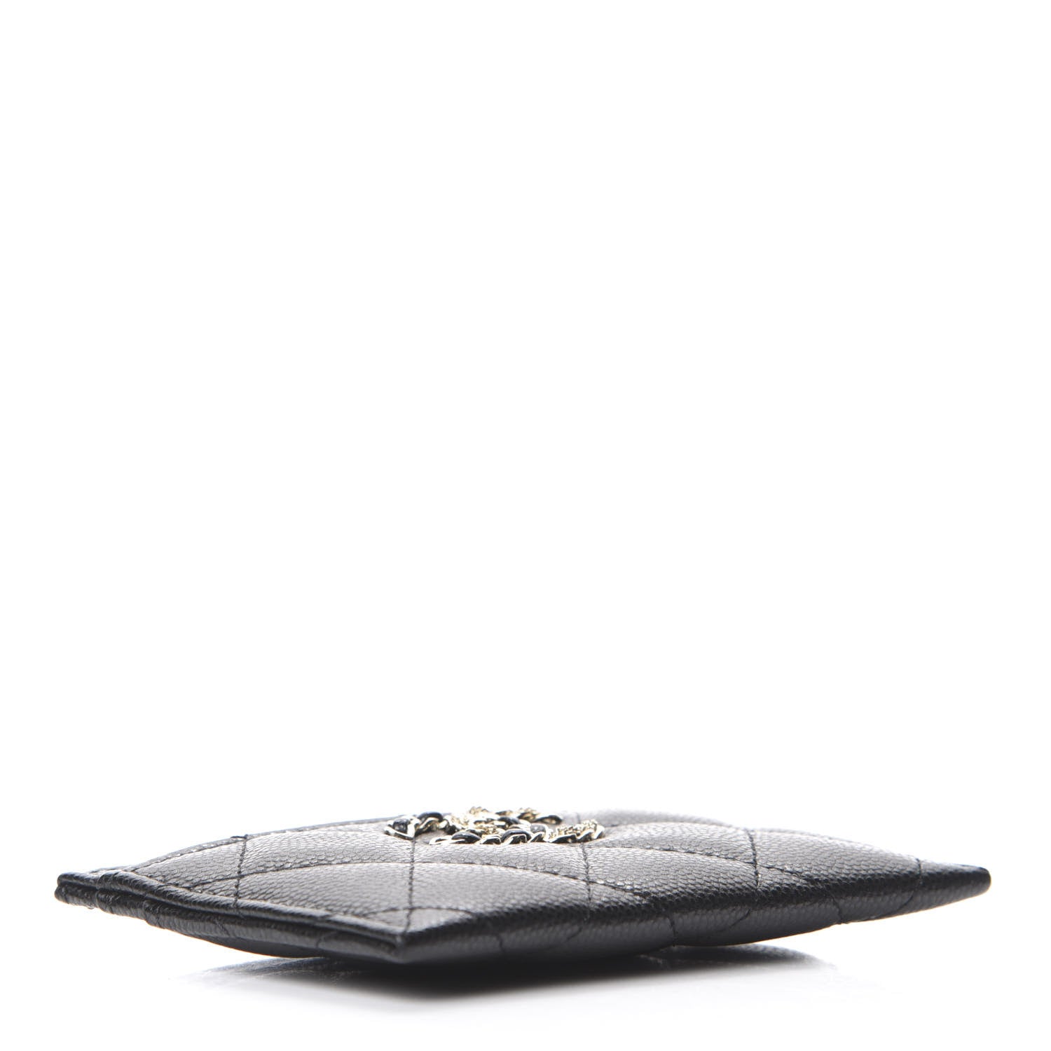 Chanel Caviar Quilted French New Wave Card Holder Black 5 of 12