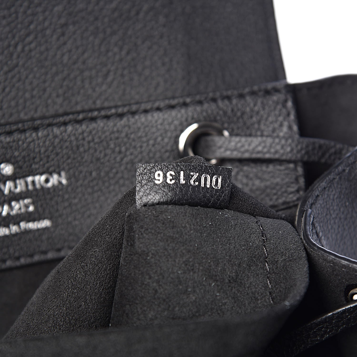 Louis Vuitton Calfskin Lockme Backpack Black 9 of 10