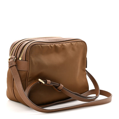 Prada Tessuto Nylon Saffiano Re-Edition 1978 Messenger Bag Sughero 3 of 10