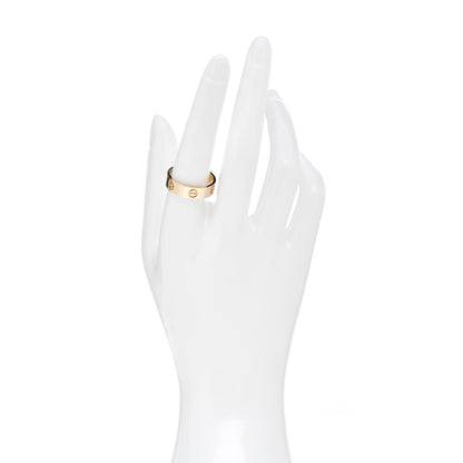 Cartier 18K Yellow Gold 5.5mm LOVE Ring 58 8.5 2 of 4
