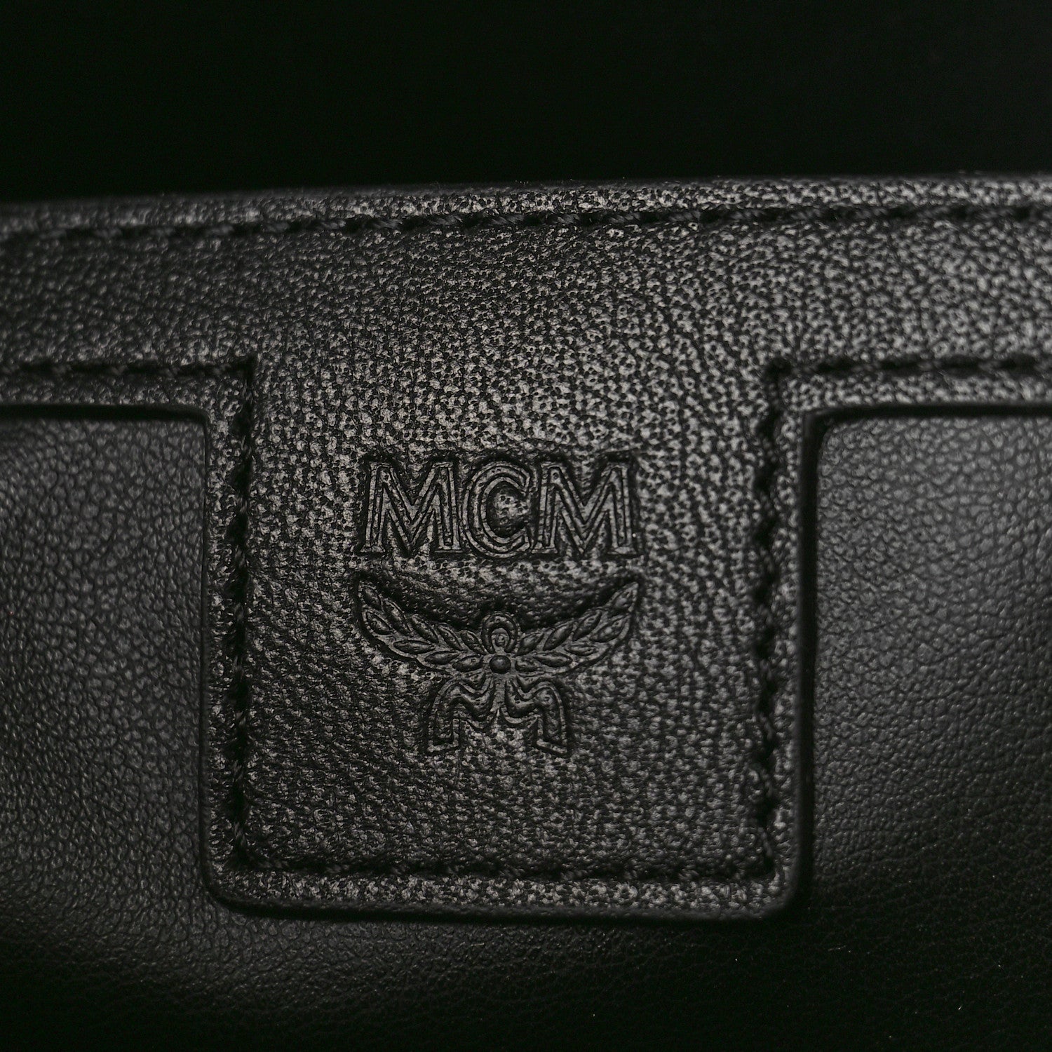 MCM Visetos Small Side Stud Stark Backpack Cognac 6 of 8