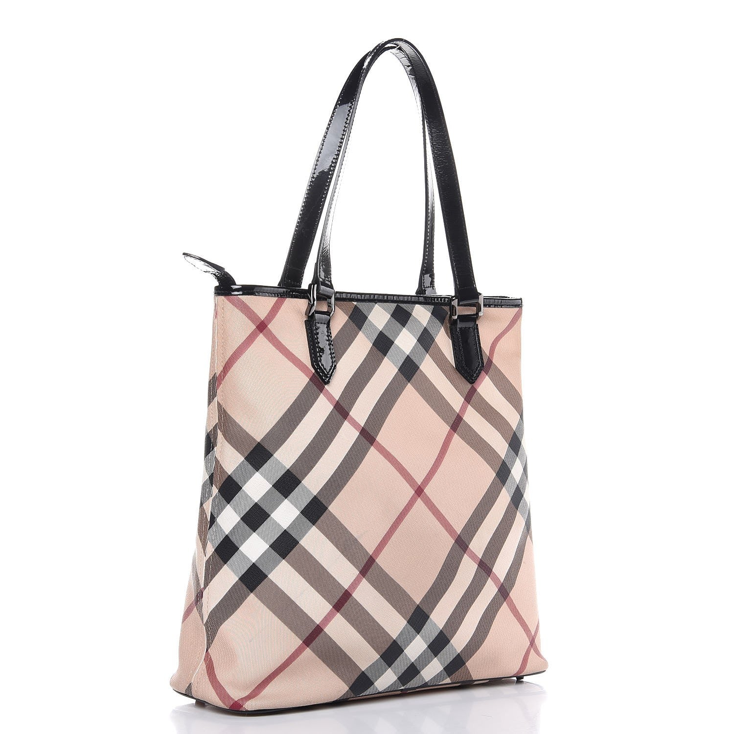 Burberry Supernova Check Tote Black 3 of 10