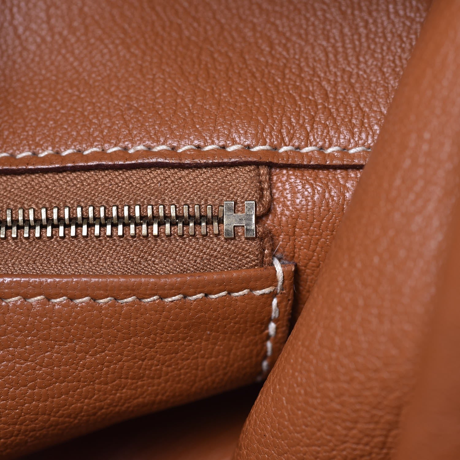 Hermes Taurillon Clemence Birkin 35 Gold 23 of 32