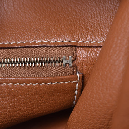 Hermes Taurillon Clemence Birkin 35 Gold 23 of 32
