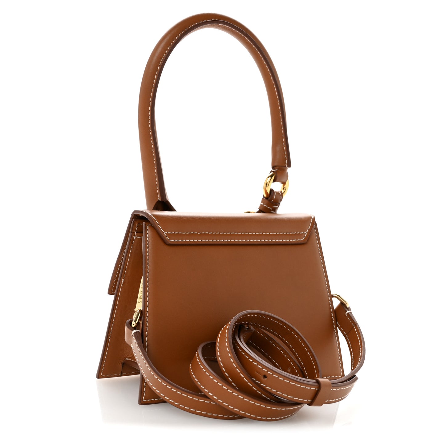 Smooth Calfskin Le Chiquito Boucle Moyen Brown