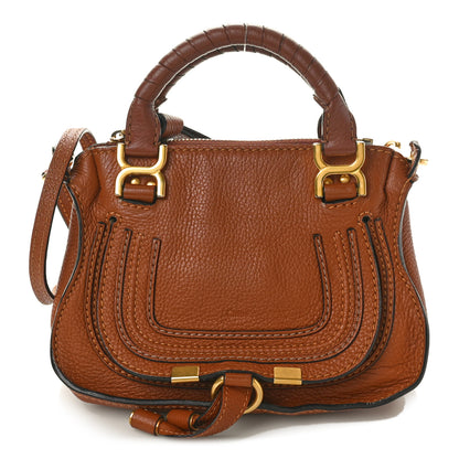 Chloe Calfskin Mini Marcie Satchel Tan 1 of 11