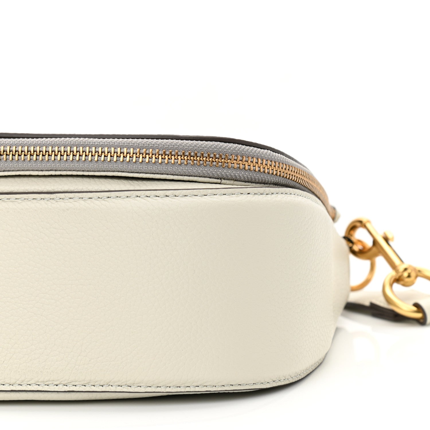 Marc Jacobs Pebbled Calfskin Recruit Nomad Crossbody White 8 of 8