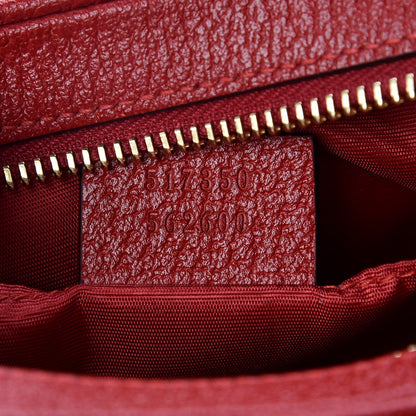 Gucci Canvas Sylvie Stripe Mini Ophidia Camera Bag Mystic White Hibiscus Red Maritime 7 of 9