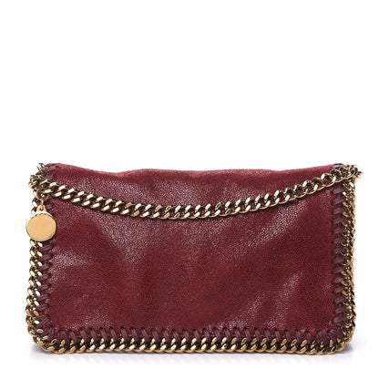Stella McCartney Shaggy Deer Falabella Crossbody Bag Plum 1 of 9