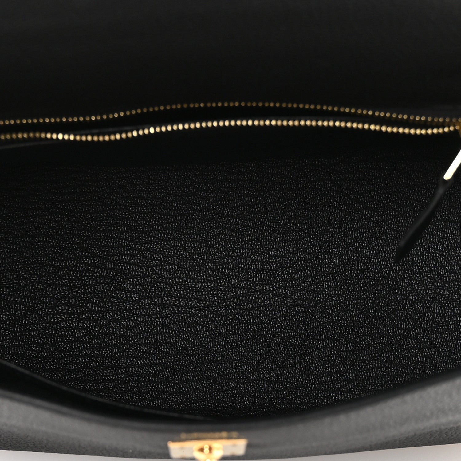 Hermes Togo Kelly Retourne 25 Black 5 of 11