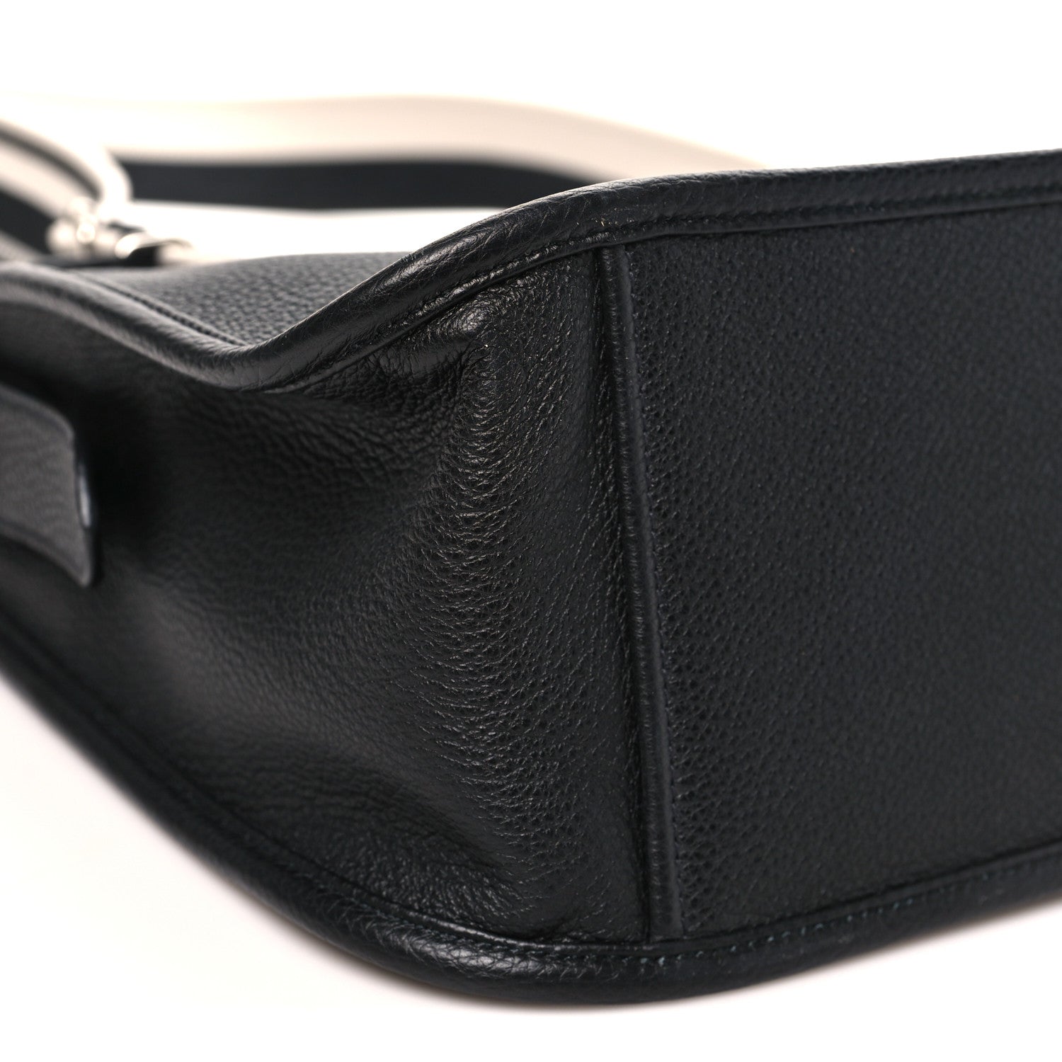 Prada Vitello Daino Soft Hobo Messenger Bag Black 8 of 10