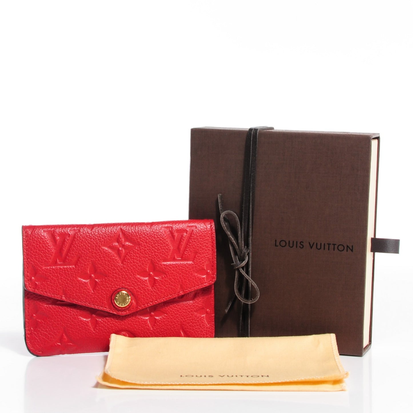 Empreinte Key Pouch Cherry