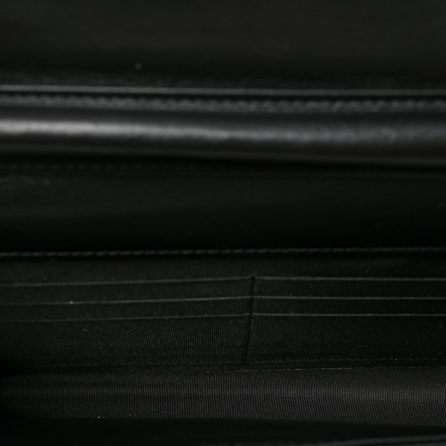 Chanel Caviar Quilted Boy Wallet On Chain WOC Black 5 of 9