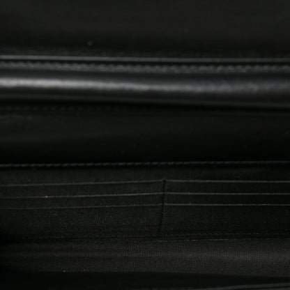 Chanel Caviar Quilted Boy Wallet On Chain WOC Black 5 of 9