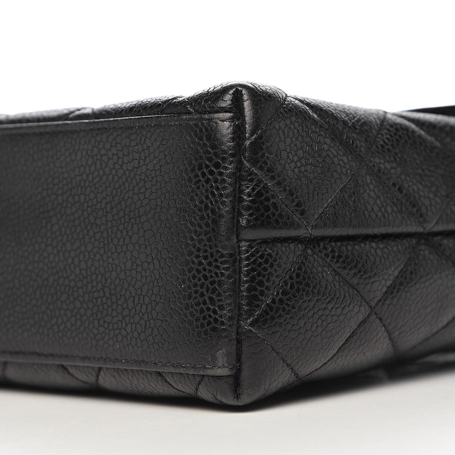 Chanel Caviar Quilted Flap Shoulder Bag Black 10 of 12