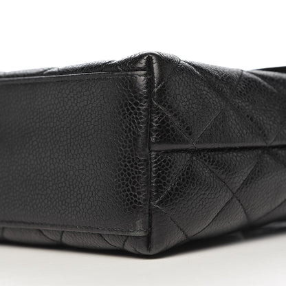 Chanel Caviar Quilted Flap Shoulder Bag Black 10 of 12